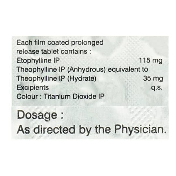 Deriphyllin Retard 150 Tablet