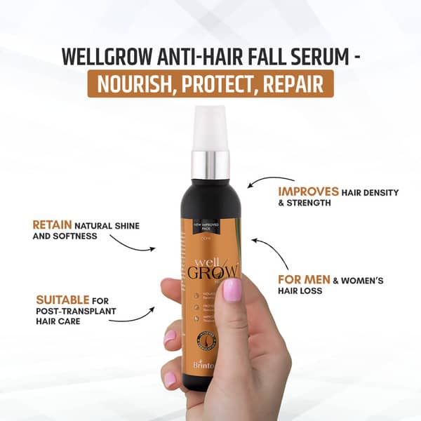 Well Grow Bottle Of 60ml Hair Serum