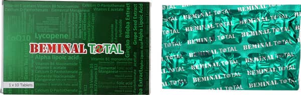 Beminal Total Strip Of 10 Tablets