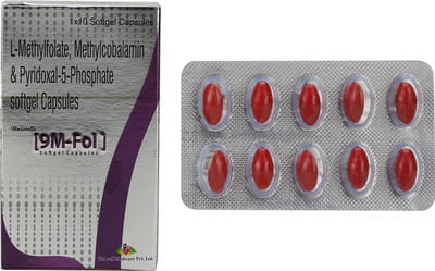 9 M Fol Strip Of 10 Capsules