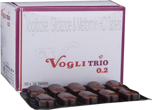 Vogli Trio 0.2Mg Strip Of 10 Tablets