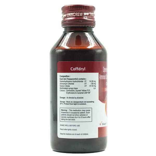 Coffdryl Bottle Of 100Ml Syrup