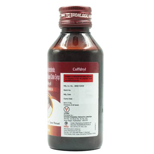 Coffdryl Bottle Of 100Ml Syrup