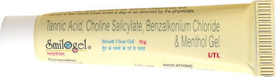 Smilogel Tube Of 10gm Mouth Ulcer Gel