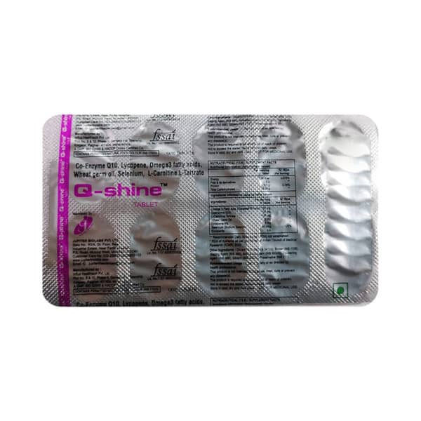 Q Shine Strip Of 10 Tablets