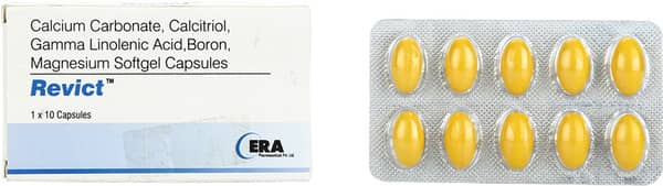 Revict Strip Of 10 Softgel Capsules