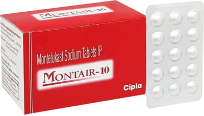 Montair 10mg Strip Of 15 Tablets