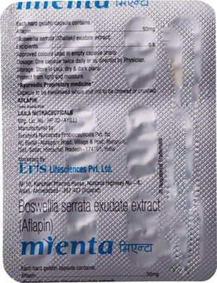 Mienta Strip Of 10 Capsules