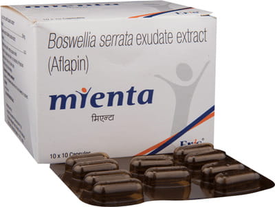 Mienta Strip Of 10 Capsules