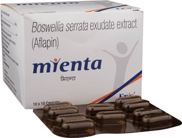 Mienta Strip Of 10 Capsules