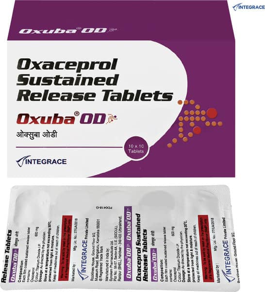 Oxuba Od 600 Strip Of 10 Tablets