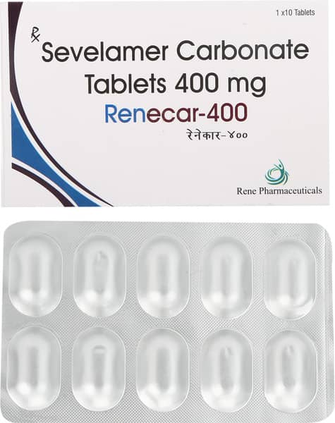 Renecar 400 Strip Of 10 Tablets