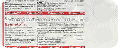 Evimeto 25mg Strip Of 10 Tablets