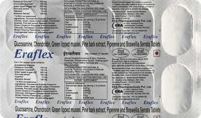 Eraflex Strip Of 10 Tablets