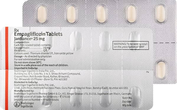 JARDIANCE 25MG TABLET