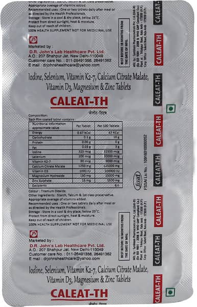 Caleat Th Strip Of 10 Tablets