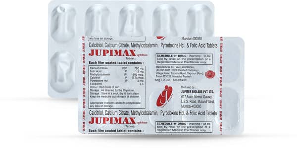 Jupimax Strip Of 10 Tablets