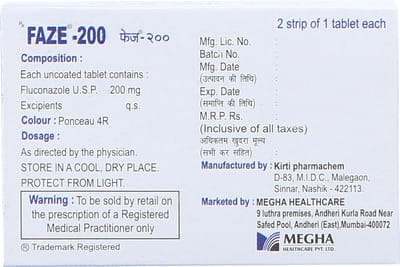 Faze 200mg Strip Of 1 Tablets