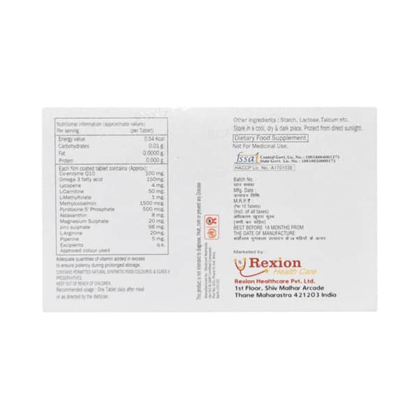 Rexgold-Q Strip Of 10 Tablets