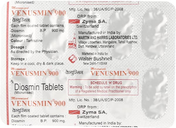 Venusmin 900mg Strip Of 10 Tablets