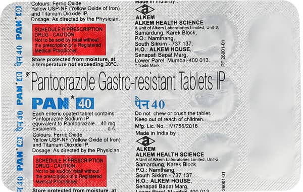 Pan 40 Tablet