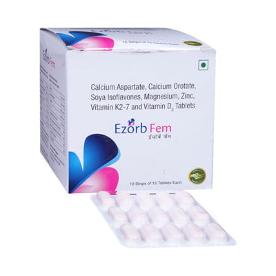 Ezorb Fem Strip Of 15 Tablets