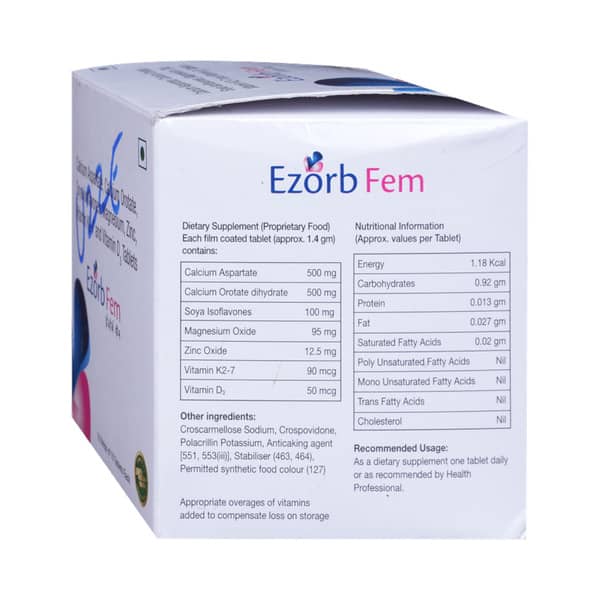 Ezorb Fem Strip Of 15 Tablets