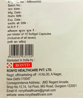 Goldcal Max Strip Of 10 Capsules