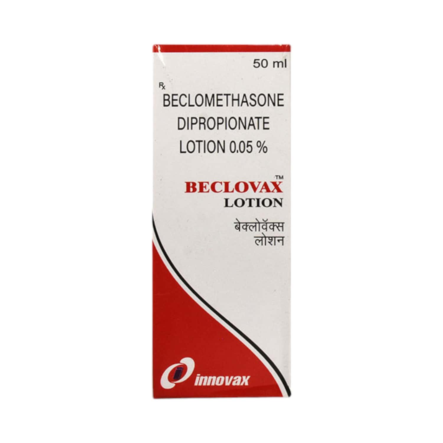 Beclovax 0.025 %W/V Lotion (50): Uses, Side Effects, Price & Dosage ...