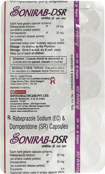 Sonirab Dsr Strip Of 10 Capsules