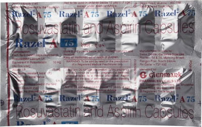 Razel A 75mg/10mg Strip Of 10 Capsules