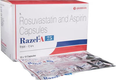 Razel A 75mg/10mg Strip Of 10 Capsules