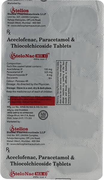 Stelonac Mr 4mg Strip Of 10 Tablets