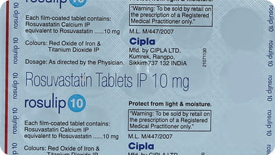 Rosulip 10mg Strip Of 15 Tablets
