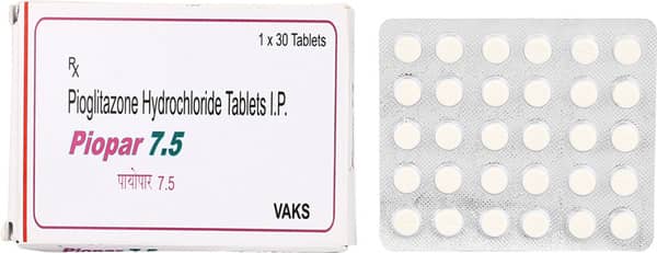 Piopar 7.5mg Strip Of 30 Tablets