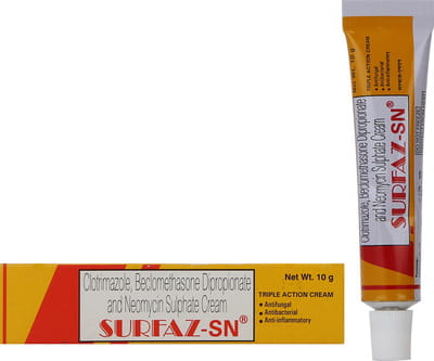 Surfaz Sn Tube Of 10gm Cream