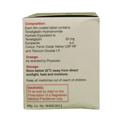 Zita Plus 20mg Strip Of 6 Tablets