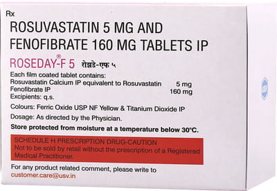 Roseday F 5mg Strip Of 10 Tablets