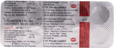 Roseday F 5mg Strip Of 10 Tablets