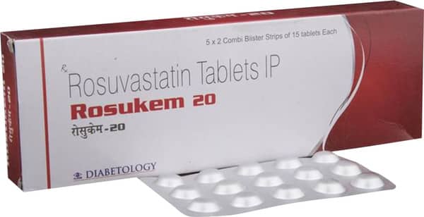 Rosukem 20mg Strip Of 15 Tablets