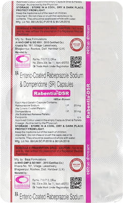 Rabentia Dsr Strip Of 10 Capsules