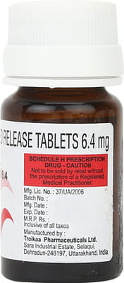 Myonit Sr 6.4mg Bottle Of 30 Tablets