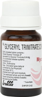 Myonit Sr 6.4mg Bottle Of 30 Tablets