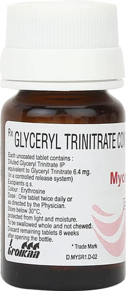 Myonit Sr 6.4 MG Tablet (30): Uses, Side Effects, Price & Dosage ...