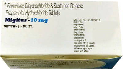 Migitus 10 Mg Strip Of 10 Tablets