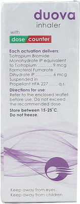 Duova 6/9mcg Box Of 200md Metered Dose Inhaler
