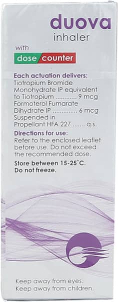 Duova 6/9mcg Box Of 200md Metered Dose Inhaler