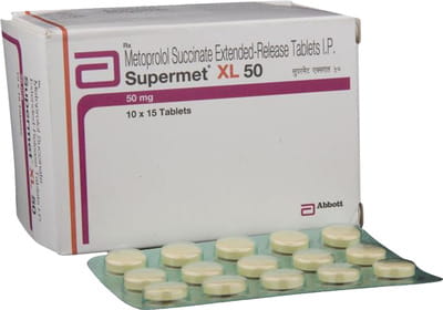 Supermet Xl 50mg Strip Of 15 Tablets