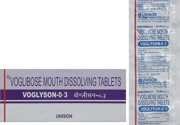 Voglyson 0.3 Strip Of 10 Tablets