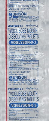 Voglyson 0.3 Strip Of 10 Tablets